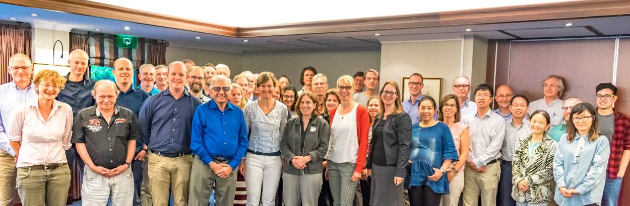foto of OMI team members present at the OMI science team meeting in 2018